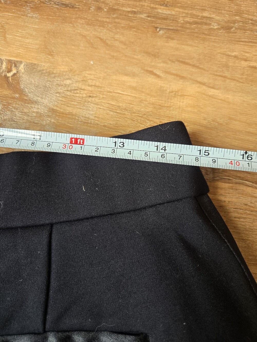 SPANX Ponte Knit Pleated Tuxedo Pants Size L - Picture 8 of 11
